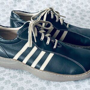 STEVE MADDEN Shooter Black Leather Sneakers Men's Size 13